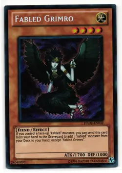Fabled Grimro Secret Rare | HA02-EN032 | Yu-Gi-Oh Card - Image 1
