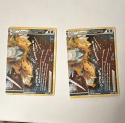 Nintendo Pokemon TCG POP Series 9 Suicune & Entei LEGEND 90/90 Holo 2 Cards - Image 1