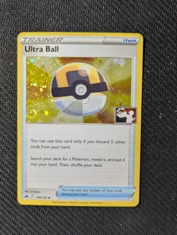 Ultra Ball 146/159 Uncommon Prize Pack Series Cards Pokemon Holo Near Mint - Image 1