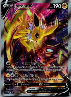 Jolteon V - Promo SWSH: Sword & Shield Promo Cards SWSH183 LP - Image 1
