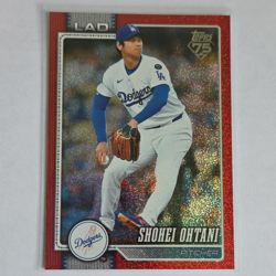 Topps 2026 Series Two Shohei Ohtani #500 Los Angeles Dodgers Red Glitter 4/5 - Image 1