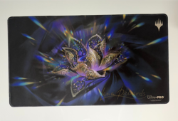 Magic The Gathering Jeweled Lotus signed Olena Richards Playmat NEW - Image 1