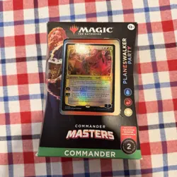 Magic: The Gathering Commander Masters Planeswalker Party Deck 100 Foil-Etched - Image 1