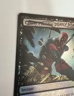 Deadly Dispute MTG Secret Lair I Fixed It (You're Welcome) Drop Deadpool Foil 80 - Image 2