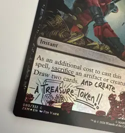 Deadly Dispute MTG Secret Lair I Fixed It (You're Welcome) Drop Deadpool Foil 80 - Image 5