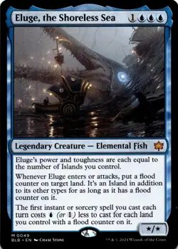 MTG Eluge, the Shoreless Sea NON FOIL NM M 49 Bloomburrow - Image 1