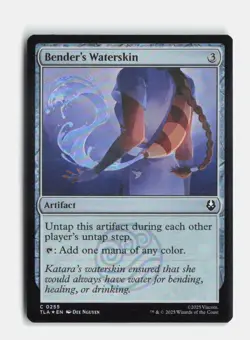 Bender's Waterskin 255 Foil Avatar: The Last Airbender MTG NM - Image 1