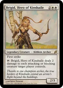 BRIGID, HERO OF KINSBAILE x1 mtg NM/NM- Lorwyn 1 Rare - Image 1