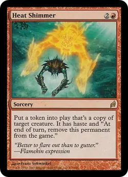 HEAT SHIMMER x1 mtg NM/NM- Lorwyn 1 Rare - Image 1
