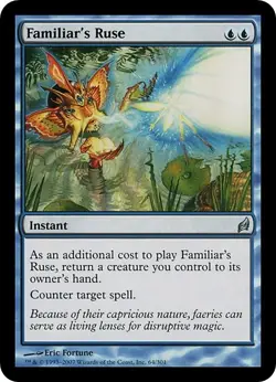 FAMILIAR'S RUSE x1 mtg EX/NM Lorwyn 1 Unc - Image 1