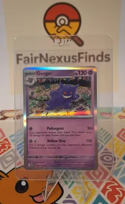 Pokemon TCG Gengar 094/165 Scarlet and Violet 151 Card (NM) Pulled and sleeved. - Image 1