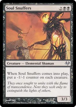 SOUL SNUFFERS x1 mtg NM Eventide 1 Unc - Image 1