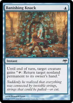 BANISHING KNACK x1 mtg NM Eventide 1 Common - Image 1