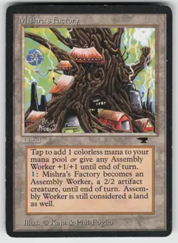 Mishra's Factory (Spring) Antiquities Rare MAGIC: THE GATHERING - Image 1