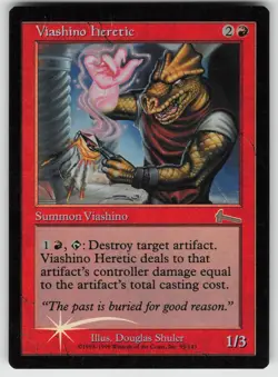 Viashino Heretic 95 Urza's Legacy Foil Uncommon MAGIC: THE GATHERING - Image 1