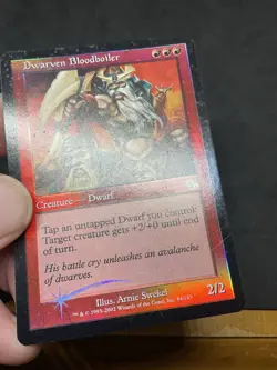 Dwarven Bloodboiler Judgment Foil #84 MTG Heavy Played - Image 5