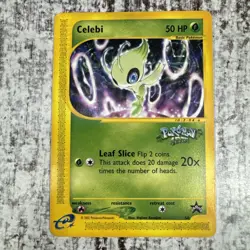 Celebi - Pokemon Card Black Star Promo #50 - 2002 - Pokemon 4Ever - Image 1