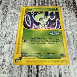 Celebi - Pokemon Card Black Star Promo #50 - 2002 - Pokemon 4Ever - Image 2