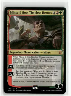 Minsc & Boo, Timeless Heroes Baldur's Gate MTG NM - Image 1