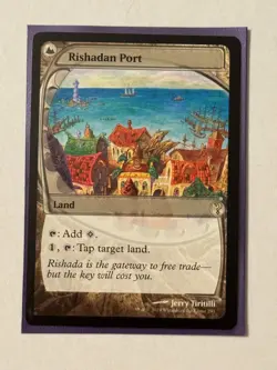 MTG Rishadan Port (Future Sight) x1 Near Mint from Mystery Booster 2 - Image 1