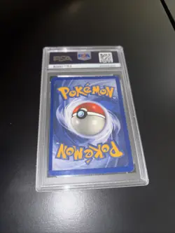 Pokemon TCG Hitmonchan Base Set Holo Unlimited Rare Card 7/102 PSA 1 - Image 3