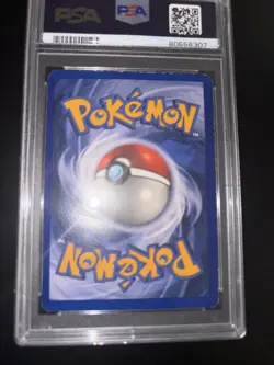 Pokemon TCG Hitmonchan Base Set Holo Unlimited Rare Card 7/102 PSA 1 - Image 5