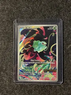 Bulbasaur 133/132 Mega Evolution Stamped Near Mint Pokemon TCG - Image 1