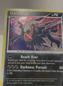 2008 Pokemon Darkrai 3/106 Great Encounters Holo Rare - Image 2
