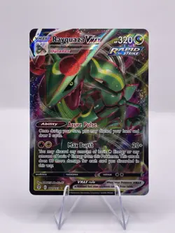 Pokemon TCG Rayquaza VMAX Full Art Ultra Rare 111/203 Evolving Skies Holo ENG - Image 1