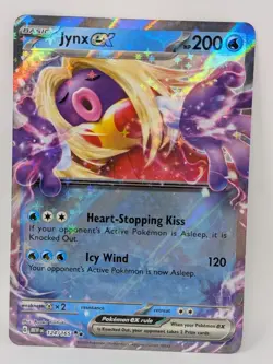 Jynx EX 124/165 - Holo Double RARE - Scarlet & Violet 151 - Pokemon TCG - Image 1