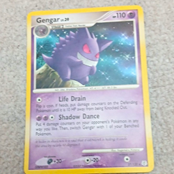 Gengar 27/130 Diamond and Pearl Rare Regular EN Stage 2 110HP Pokemon TCG - Image 1