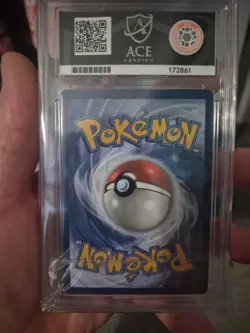 Pokemon TCG Charizard EX 228/197 Ace Graded 8 Obsidian Flames 2023 Hyper Rare - Image 2