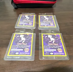 Wizards of the Coast Pokemon TCG Mew Catch Mew! Promo 1999 Lot of 4 - Image 1