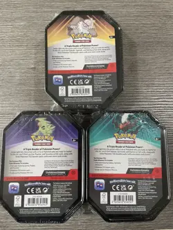 Pokemon TCG Tin Lot of 3 - Darkrai Tyranitar Snorlax, 80 ct Standard - Image 2