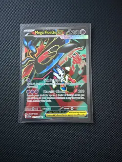 Mega Floette ex 101/086 Ultra Rare Chaos Rising Pokemon Holo Near Mint - Image 1