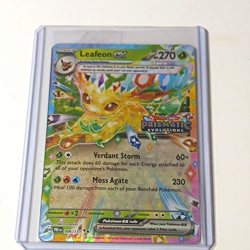 Pokemon Leafeon ex 006/131 Prismatic Evolutions Stamp Holo Promo 270HP EN - Image 1