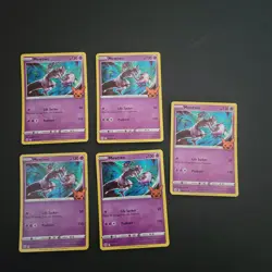 MP Pokemon Mewtwo 056/172 Trick Or Trade Halloween Stamp Holo Rare TCG - Image 3