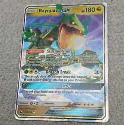 Rayquaza GX 109/168 SM-Celestial Storm Ultra Rare Holo EN Basic 180HP 2018 - Image 1