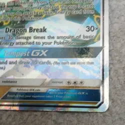 Rayquaza GX 109/168 SM-Celestial Storm Ultra Rare Holo EN Basic 180HP 2018 - Image 2