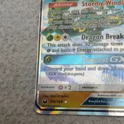 Rayquaza GX 109/168 SM-Celestial Storm Ultra Rare Holo EN Basic 180HP 2018 - Image 3