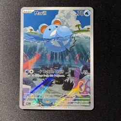 Marill 204/193, Paldea Evolved, Holo Pokemon NM Near Mint - Image 2