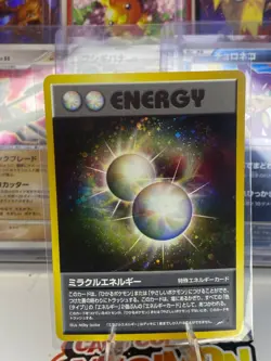 Miracle Energy (H-Swirl) Pokemon Neo NM Japanese - Image 1