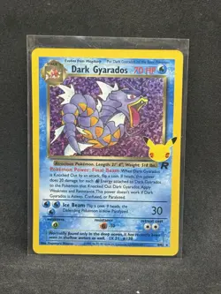 Dark Gyarados 8/82 Celebrations 25th Anniversary NM Holo Foil Rare Pokemon Card - Image 1