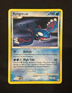 Pokemon TCG Kyogre 32/146 Legends Awakened Rare Regular 100 HP English 2008 - Image 1