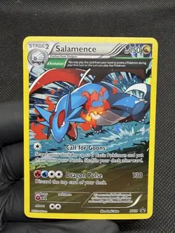 2015 Pokemon XY Black Star Promo XY59 Salamence NM/LP - Image 1