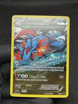 2015 Pokemon XY Black Star Promo XY59 Salamence NM/LP - Image 2
