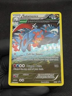 2015 Pokemon XY Black Star Promo XY59 Salamence NM/LP - Image 5