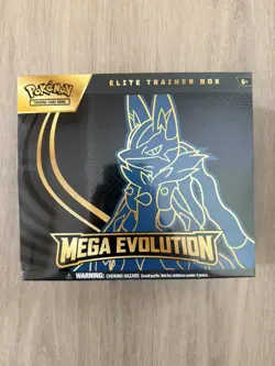 Pokemon Mega Evolution Elite Trainer Box ETB Mega Lucario Sealed - Image 1