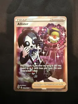 Pokemon TCG Allister TG24/TG30 Astral Radiance TG Full Art Ultra Rare Holo EN - Image 1