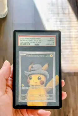 Pokemon Van Gogh Pikachu Promo Card SVP085 Gem Mint PSA 10 Plus Extended Frame - Image 2